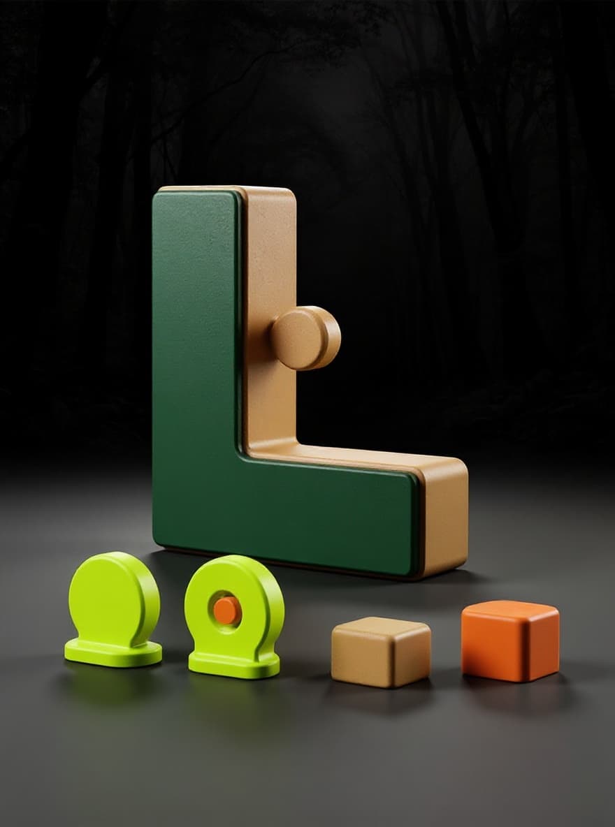 Relo showing the pieces included in a Liteprop project